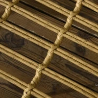Set da Giardino 5 Pezzi in Rattan con Tavolo Rotondo Ø82x50 cm e 4 Sedie 72x72x75 cm con Cuscini