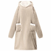 Felpa coperta Beige M Pile e Flanella 42017181