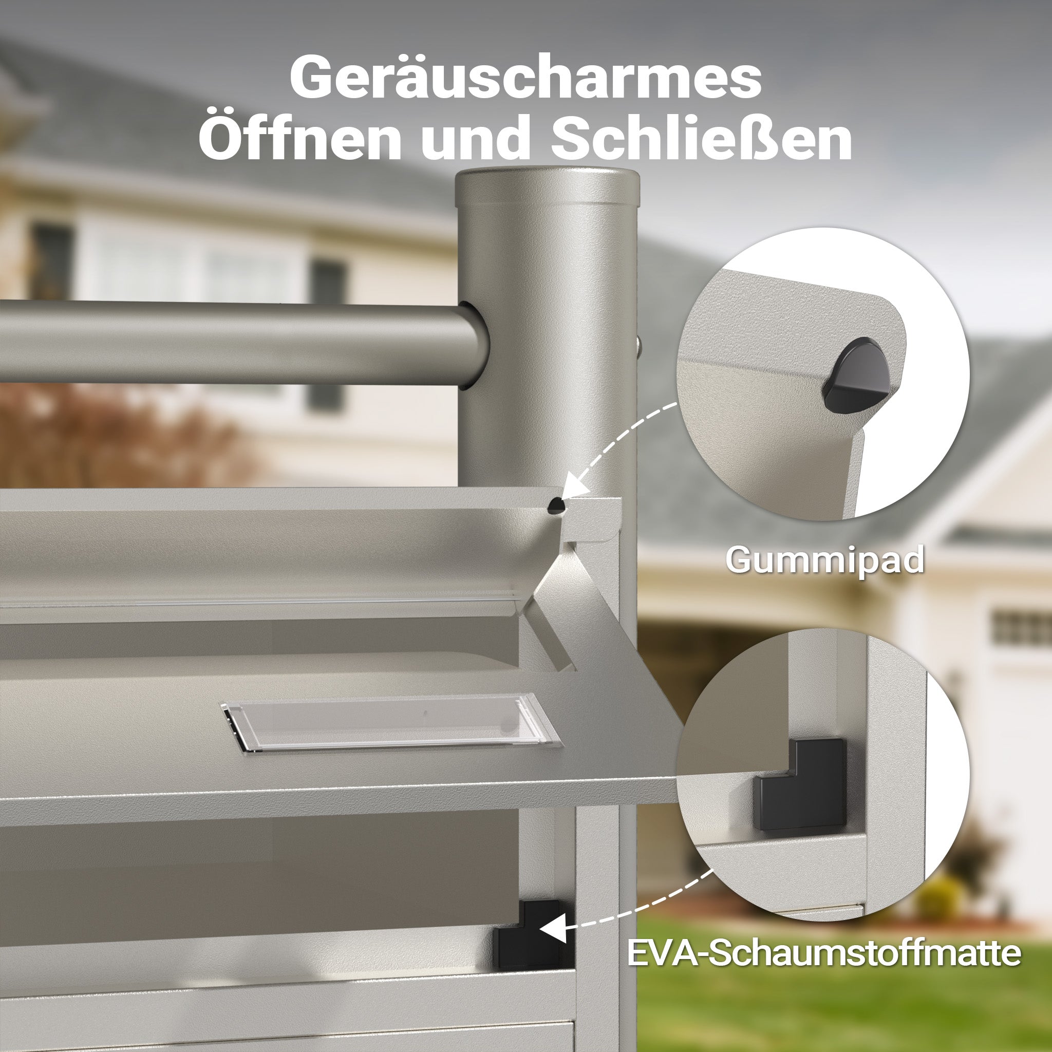 Cassetta postale condominiale autoportante 4 posti, acciaio inox, 1 modulo, 556 x 270 x 1500 mm