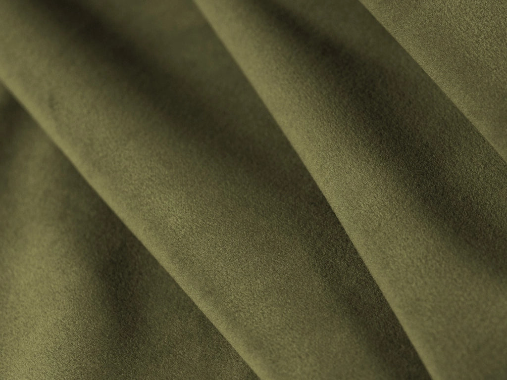 Cosmopolitan Design - Divano angolare modulare sinistro "Sky" 4 posti in velluto verde chiaro 
