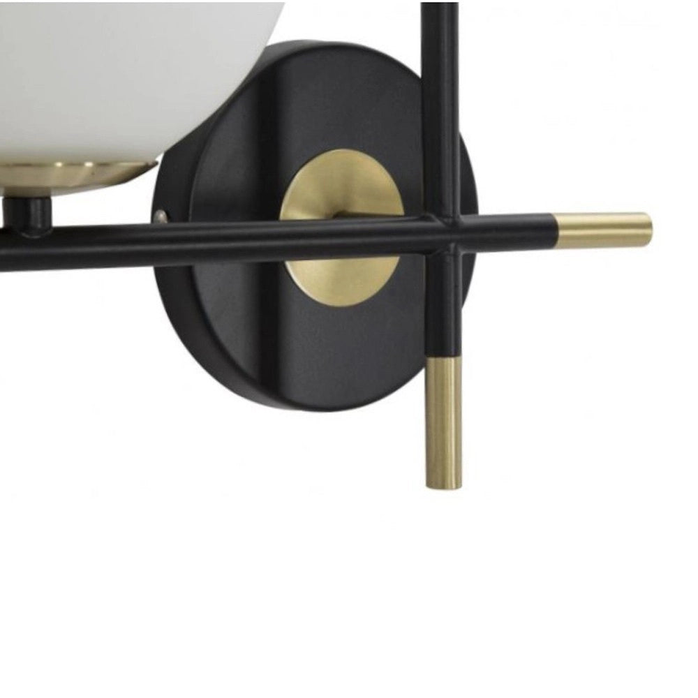 Trade Shop - Applique A Parete 2 Sfere Illuminazione Decorativa Contemporaneo Con 2 Attacchi G9 Aq59 -