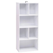 Libreria con 6 ripiani in bianco 19_0000202