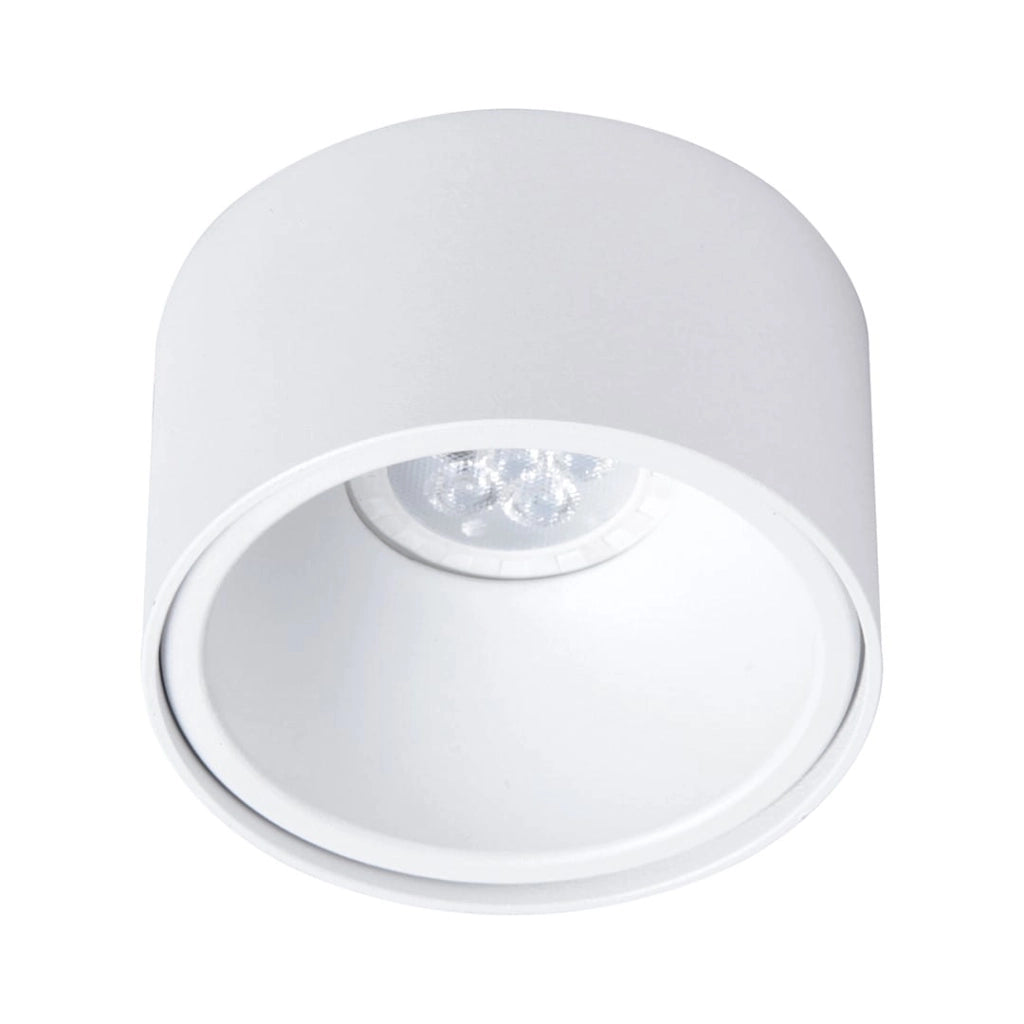 Faretto incasso soffitto tondo bianco GU10 BALI Milagro