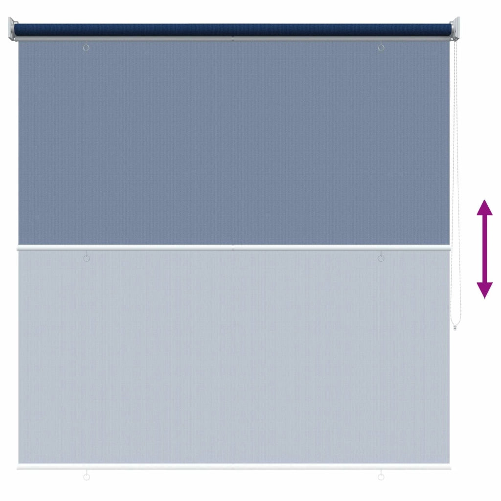Tenda a Rullo Esterno Blocco UV 90% Blu 140 x 140 cm HDPE 42036042