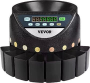 Macchina per Contare Monete - 300 Monete/Minuto - Classificatore di Monete - Vetrina - Dettaglio - Grande Allocazione - Auto-Macchina per Contare Monete - Macchina per Contare - Per Contare Monete