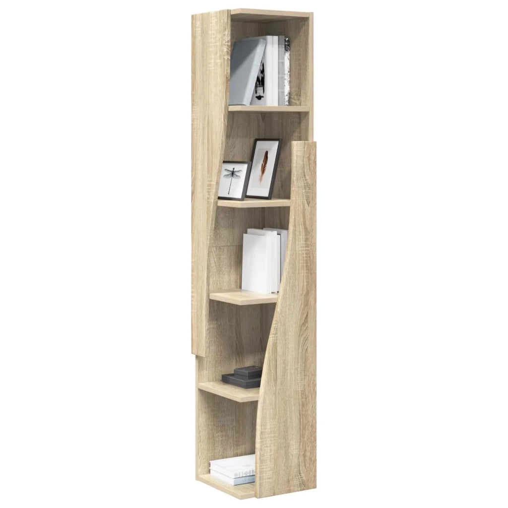 Mobile angolare Rovere Sonoma 27,5x27x140cm Legno multistrato 889867