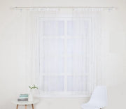 Cordone decorativo per tende, 2m*1m, tenda singola (senza accessori), bianco