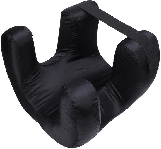 Cuscino per il viso per massaggi - Ergonomico cuscino di bellezza - Cuscino a schiuma di seta - Riduce la pressione - Esperienza di sonno confortevole - Previene le rughe