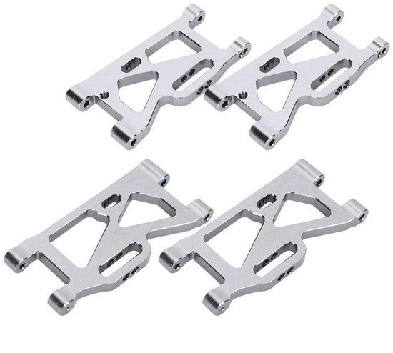Kit di Estensione a Braccio Oscillante in Metallo - Adatto per 144001 1/14 Auto a Scala RC - Leggero - Duraturo - Alta Affidabilità - Regolazione Flessibile - Componenti per Auto a Scala RC
