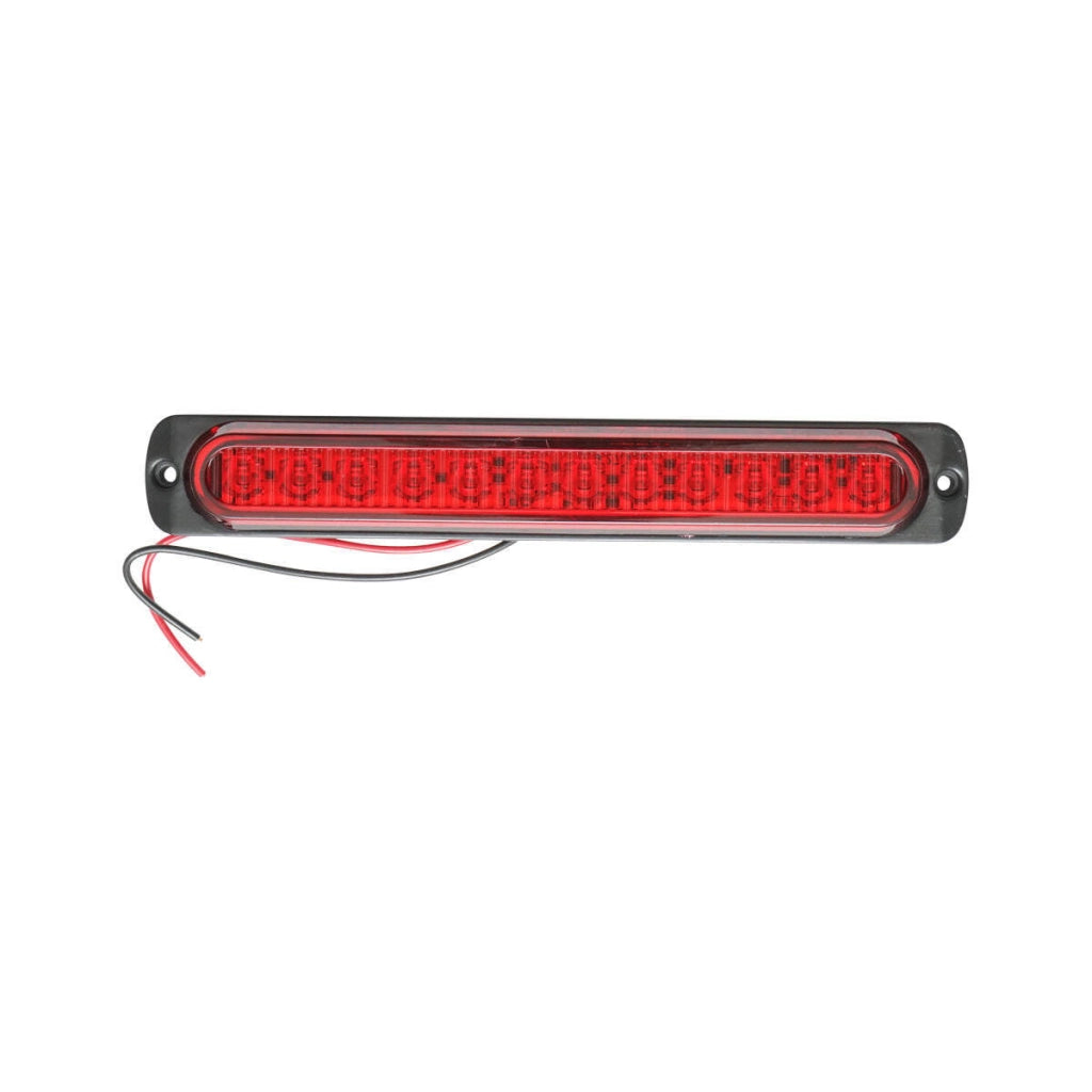 Lampada laterale  LED, 12V-24V, rossa, 116 mm, FR1279, Breckner Germany