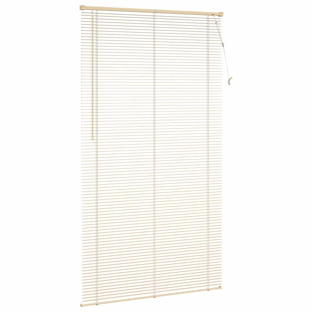 Tenda Veneziana Marrone Chiaro con Motivo 213 x 120 cm 25 mm