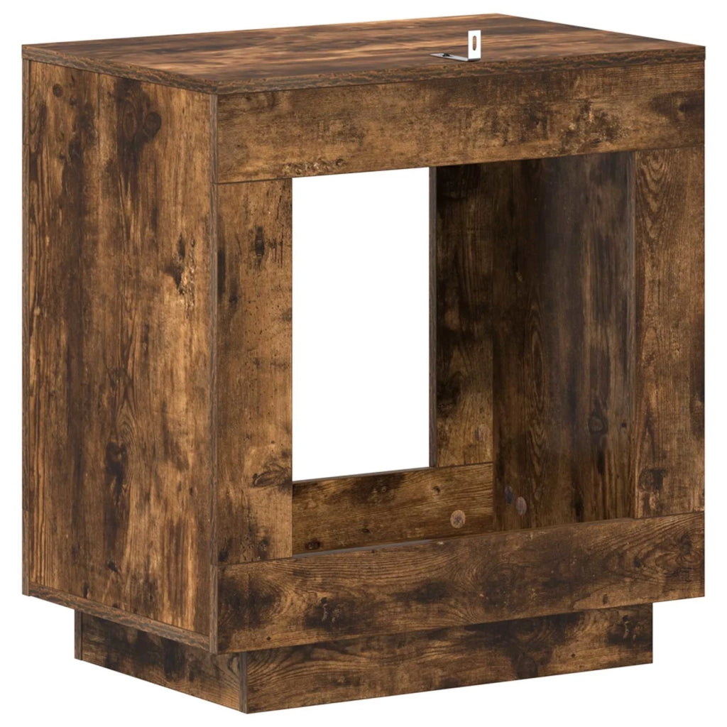 Tavolo laterale Rovere Fumo 60 x 40 x 65 cm