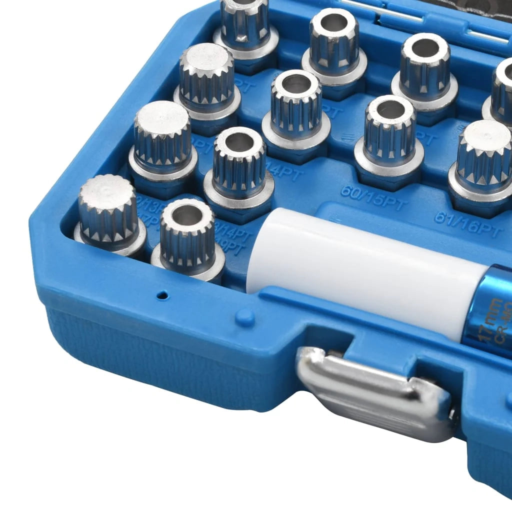 Set di 23 bussole per antifurto ruote VAG Vehicle Tool Garage 02_0004211