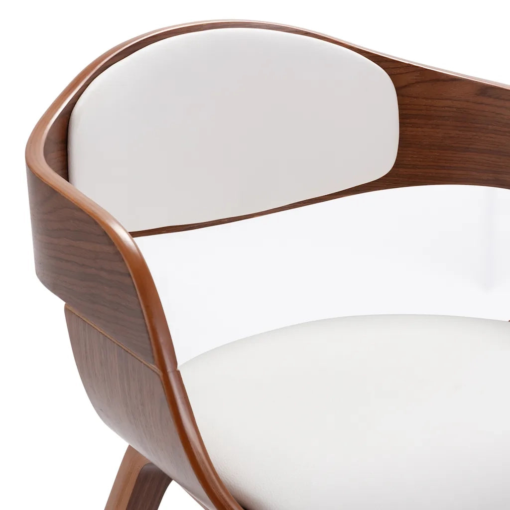 Sedie da Pranzo 2 pz in Legno Piegato e Similpelle cod mxl 21515