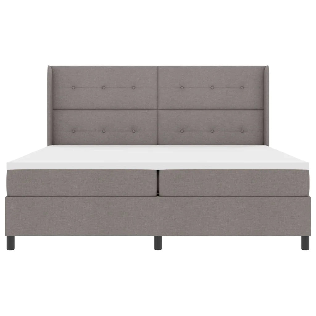 Letto a molle con materasso Talpa 200 x 200 cm Tessuto 3341669