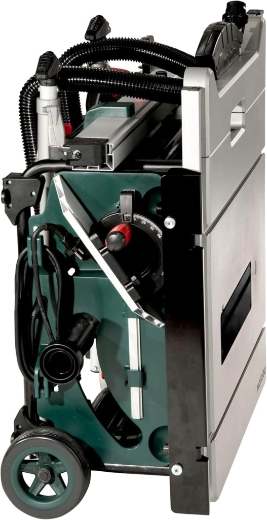 sega circolare da banco TS 254 – 600668000 – Con supporto e funzione trolley – fino a 2.000 Watt, lama Ø 254 mm, cavo da 3 m
