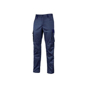 PANTALONE CARGO CRAZY IN TC STRETCH SLIM FIT  tg.XL  westlake blue    UPOWER