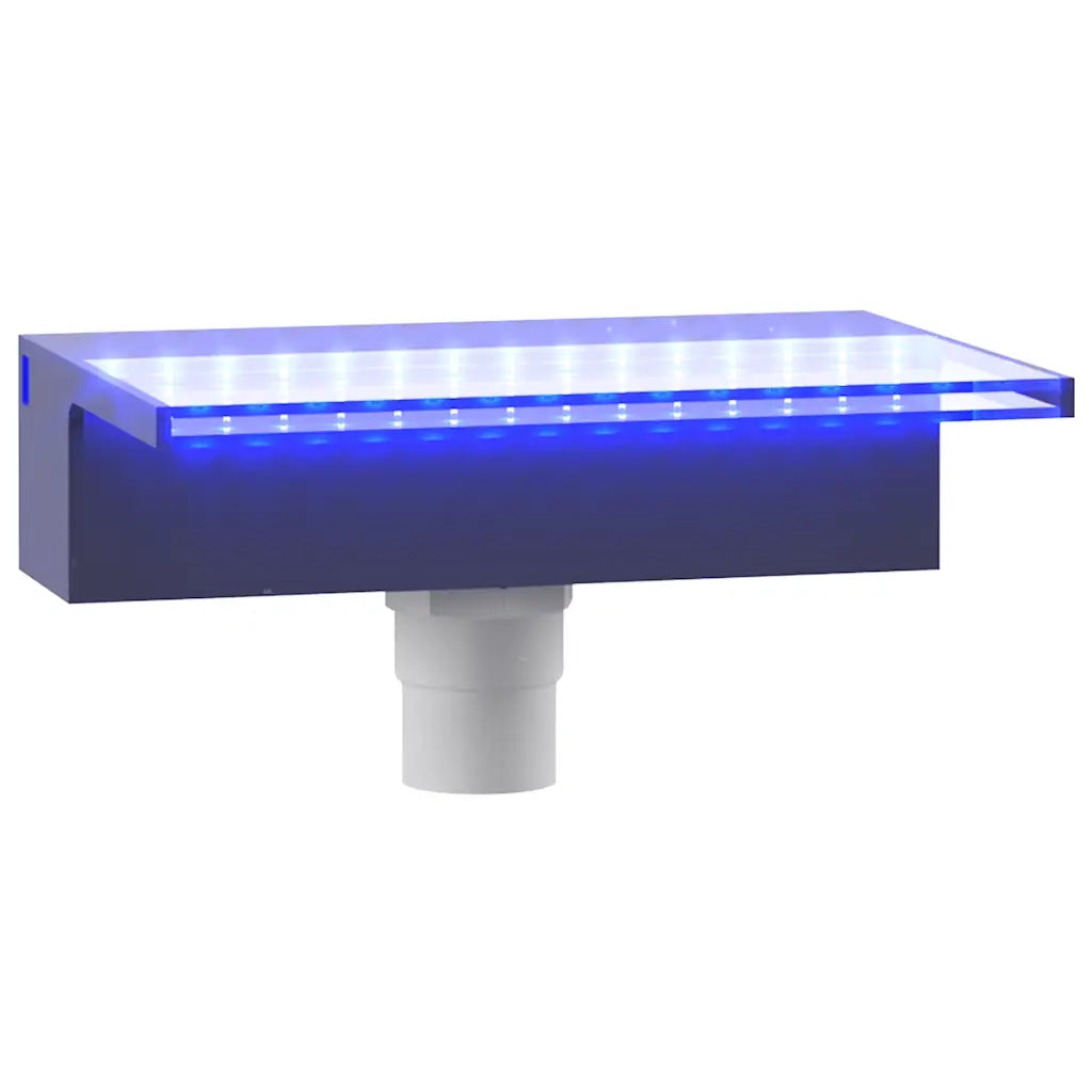 Sfioratore a Cascata con LED RGB Acrilico 30 cm CFW7724495