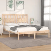 Giroletto-Struttura Letto in Legno Massello di Pino 120x190cm Small Double 735549
