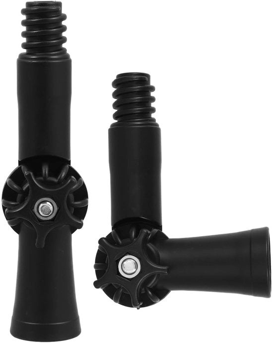 Adattatore 360° Versatile per Aspirapolvere e Spazzola - Accessori per Aspirapolvere Universali - Robusto e Duraturo - Nero - Ideale per Set di Pulizia Casa...
