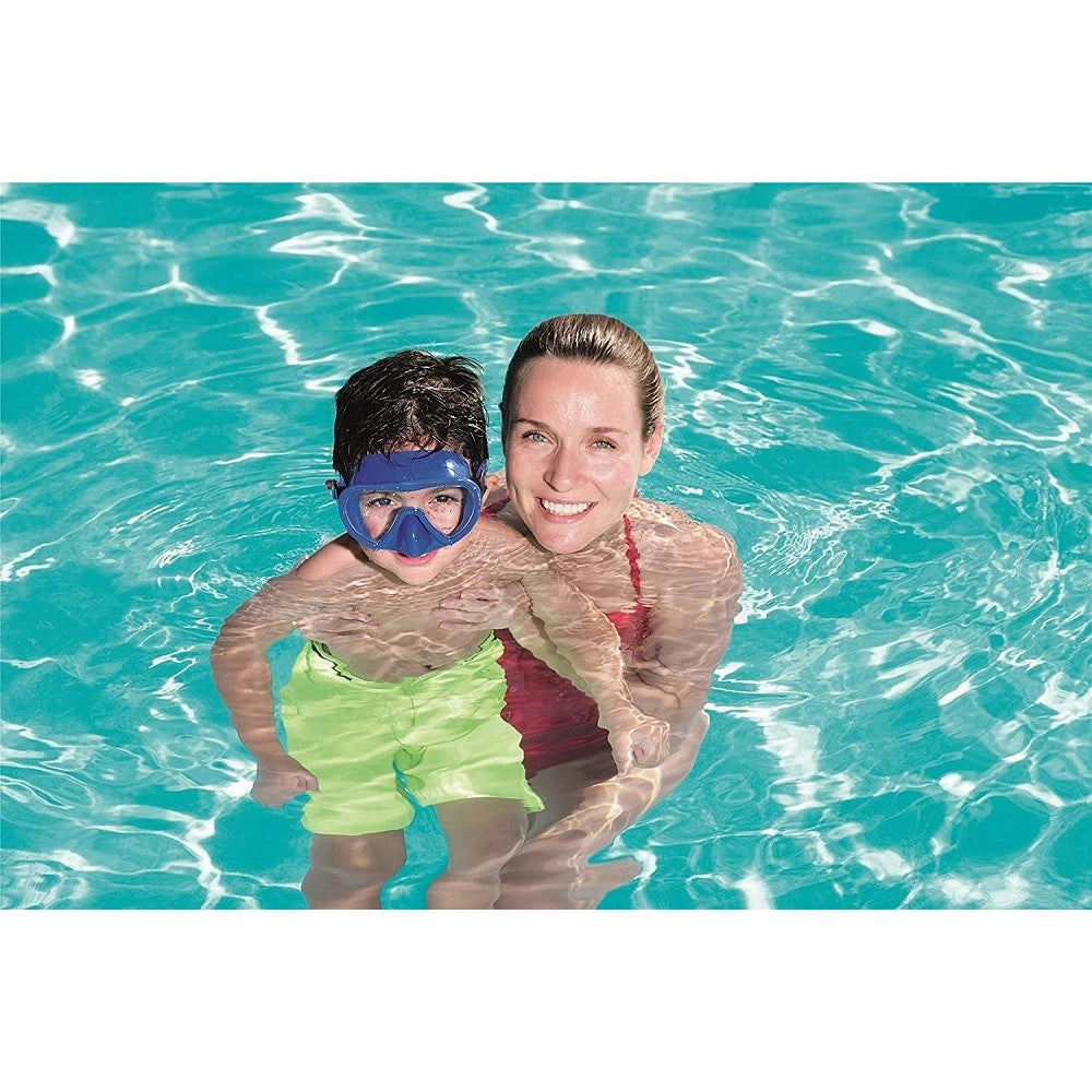 Trade Shop - Maschera Subacquea Per Bambini Guppy Piscina Mare 3-6anni Colori Assortiti 22057 -