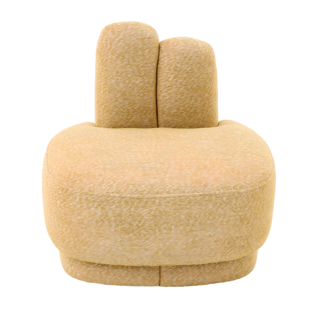Pouf Orecchie da Coniglio Imbottito ¨C MINIMAL ¨C Tessuto, Fisso
