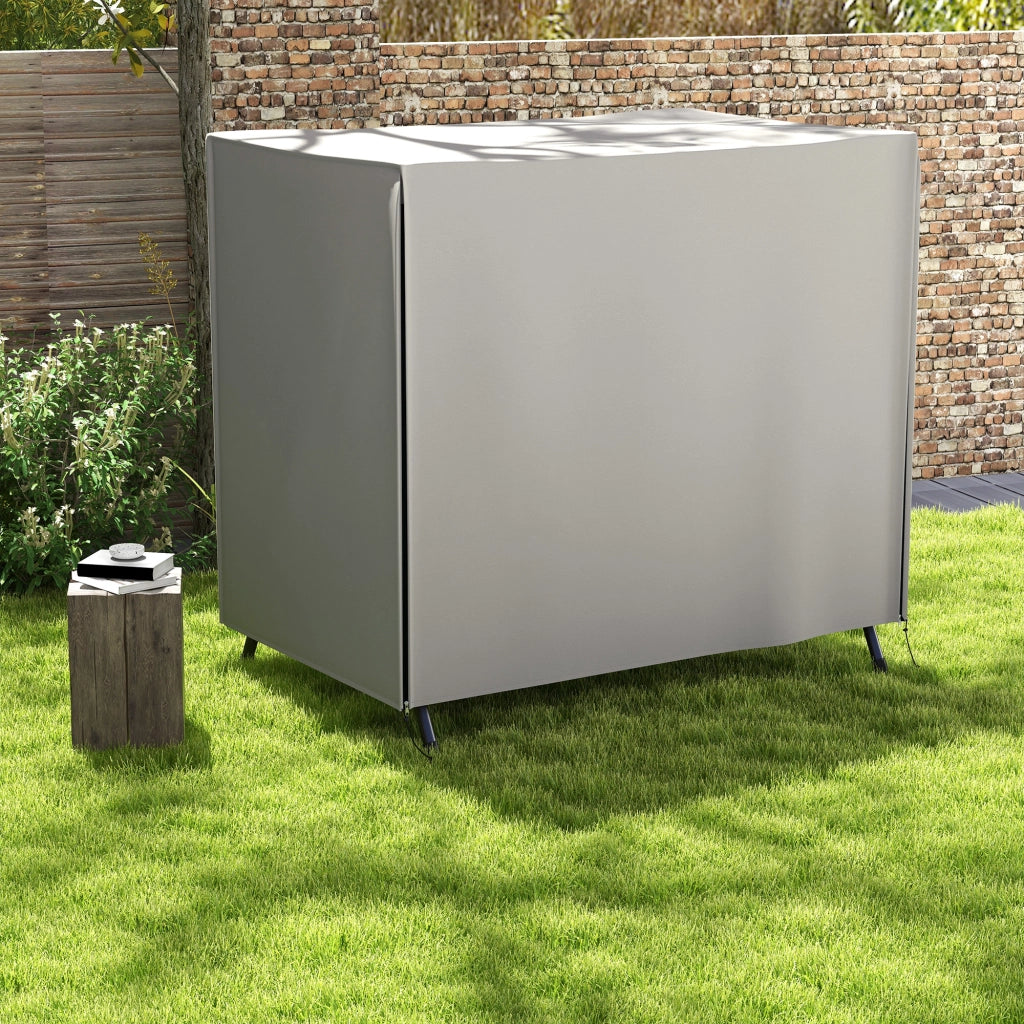 Copertura per amaca da giardino ¨C Minimal ¨C Grigio, Poliestere, 177x114x152 cm