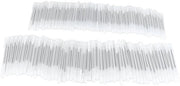 Set di Pennarelli a Gelo con 100 Unità - Secchi - Punta 0,5 mm - Inchiostro Nero - Cassetta Translucida - Scrittura Comoda - Pennarelli da Scrivere