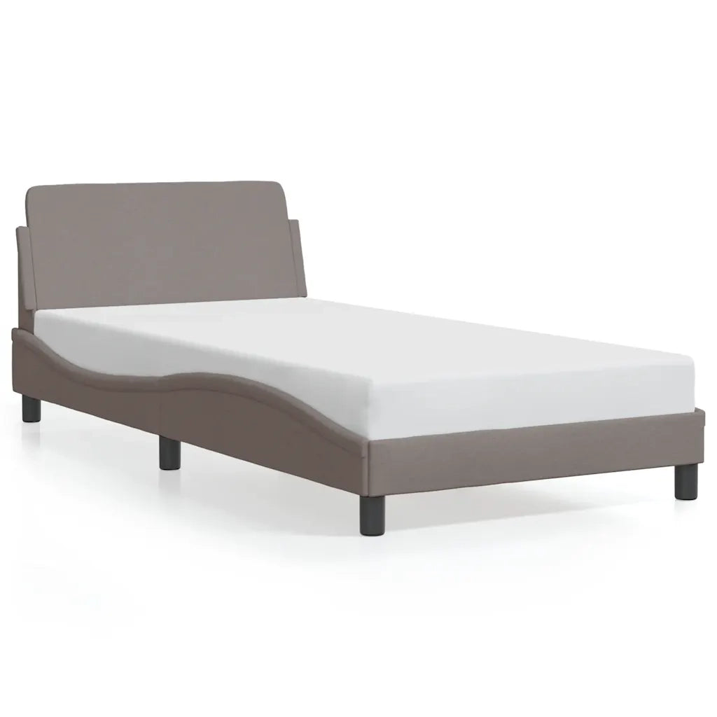 Giroletto senza Materasso Tortora 100x200 cm in Tessuto