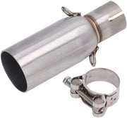 Vitale Scarico Middiazione di Sostituzione per 125/300 - MP3 125/250/300 - Installazione Facile - Superficie Lucida - Metallo Duraturo - Adatta Forma - Scarico di Emissione