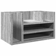 Organizer Scrivania Grigio Sonoma 44,5x24x25 Legno Multistrato CFW3024461
