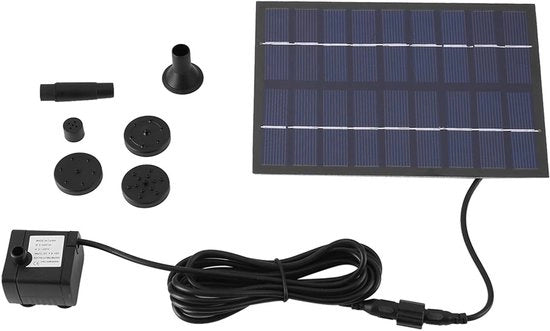 Kit di pompa solare-acquatica con 4 getti per vasche da giardino e fontane 

Modello: Allecto plus 
Codice prodotto: 
Specifiche tecniche: