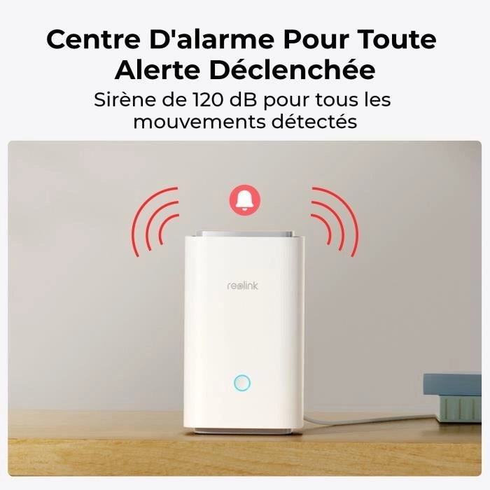 Hub interno - REOLINK - Compatibile con Google Home - Bianco