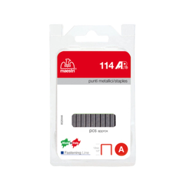 MAESTRI BLISTER PUNTI SPILLATRICE 114 AP   720 PZ