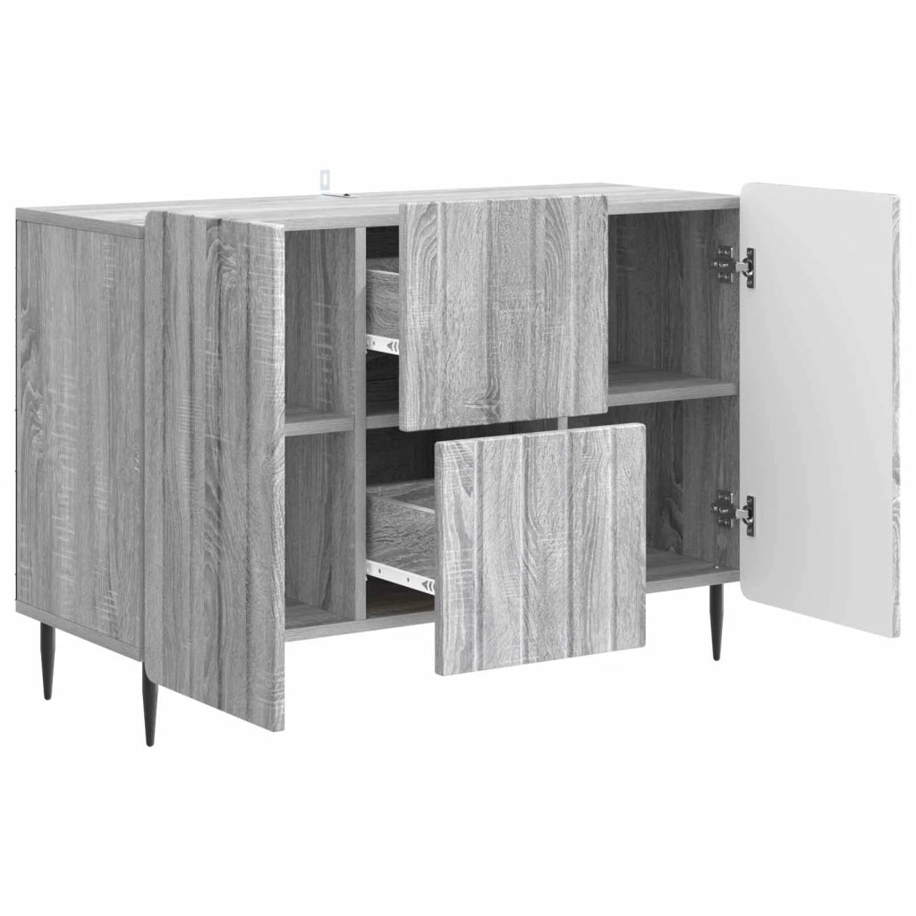 Credenza Grigio Sonoma 89 x 34,5 x 62 cm Legno ingegnerizzato 894431
