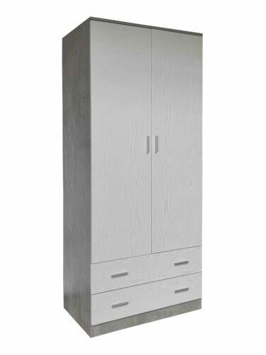 KIT ARMADIO SPACE 2 ANTE + 2 CASSETTI CM. 80X52X190H