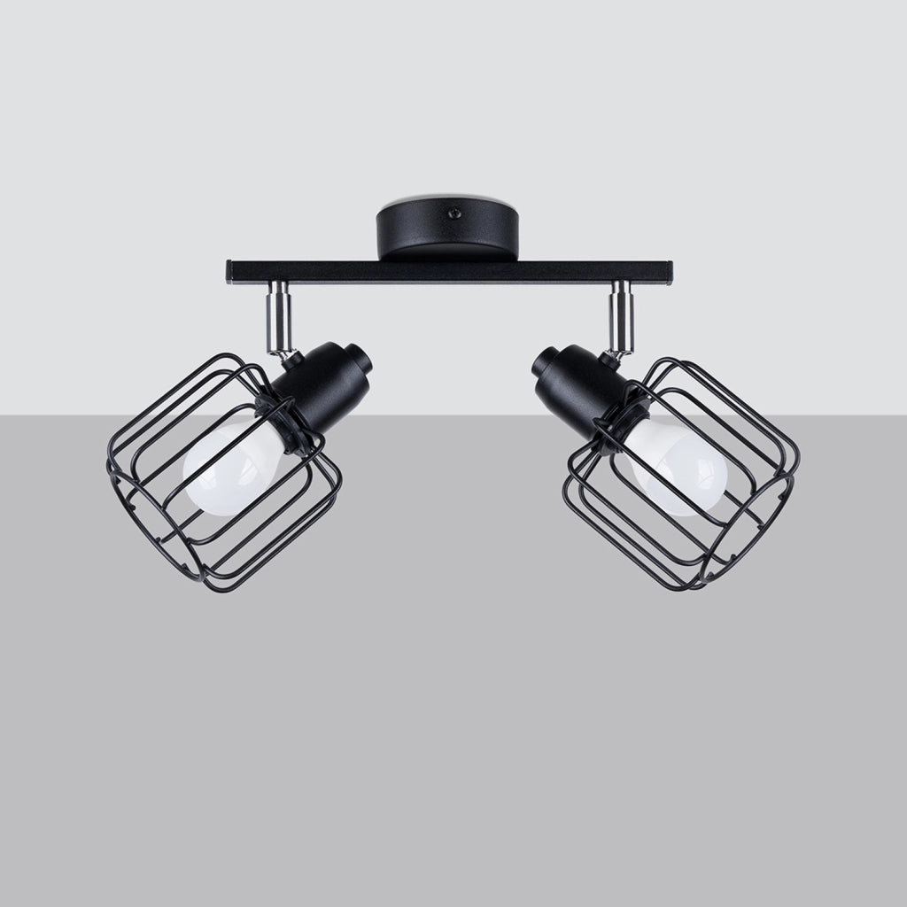 Lampada da soffitto BELUCI 2 nero