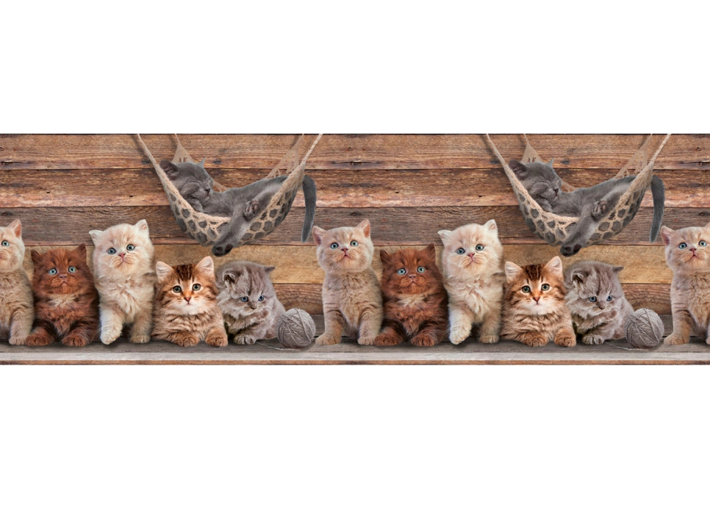 Tappeto Passatoia Antiscivolo Con Stampa Digitale Disegno Gatto Amaca - 50x180 - Gatto Amaca