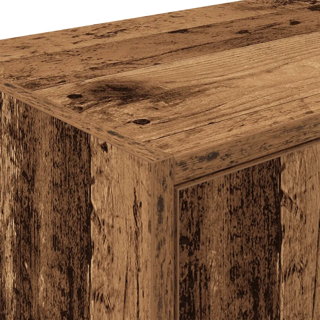 Pensile per Garage Legno Antico in Legno Multistrato 860657