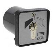 SELETTORE A CHIAVE DA INCASSO CON CUSTODIA CILINDRO SERRATURA DIN CAME SET-I