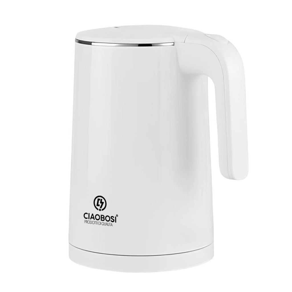 Bollitore Elettrico 0.9L 1500W con Spegnimento Automatico Riscaldamento Rapido Bianco Avizar