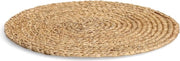 Tavolino con Fiori d'Acquilegia Naturale, Diametro 38 cm, Decorazione da Tavola