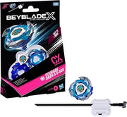 Beyblade X, Starter Pack, Courage Dran S 6-60V CX, trottola e Lanciatore,Hasbro,Eta 8+