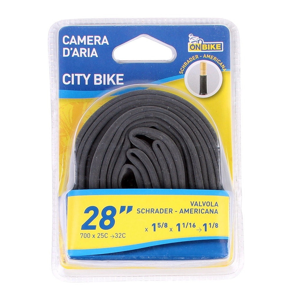 Trade Shop - Camera D'aria Bici 28" 700 X 25c 32c X1 5/8 X1 1/16 1 1/8 Valvola Schrader 10985 -