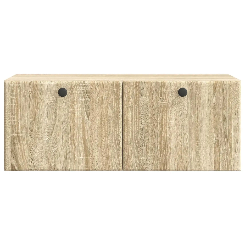 Mobile Porta TV da Muro 78,5 x 31 x 30 cm Rovere Sonoma 899227
