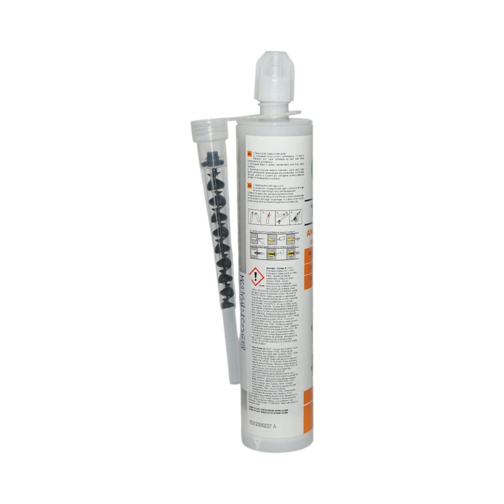 Ancora chimica senza stirene bicomponente a base di resina poliestere grigia 300 ml – OLIVE TQ-10S Penosil