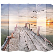 Paravento Pieghevole 228x170 cm Stampa Lago cod mxl 67363