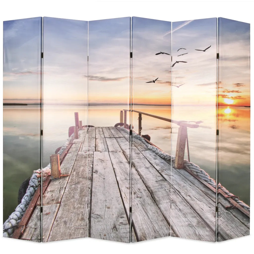 Paravento Pieghevole 228x170 cm Stampa Lago cod mxl 67363