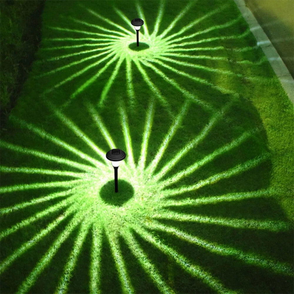 Trade Shop - Picchetto Led Faretto Pannello Solare Rgb + Caldo 3000k Lampada Decorativa Ip54 Zq-fy-t26 -