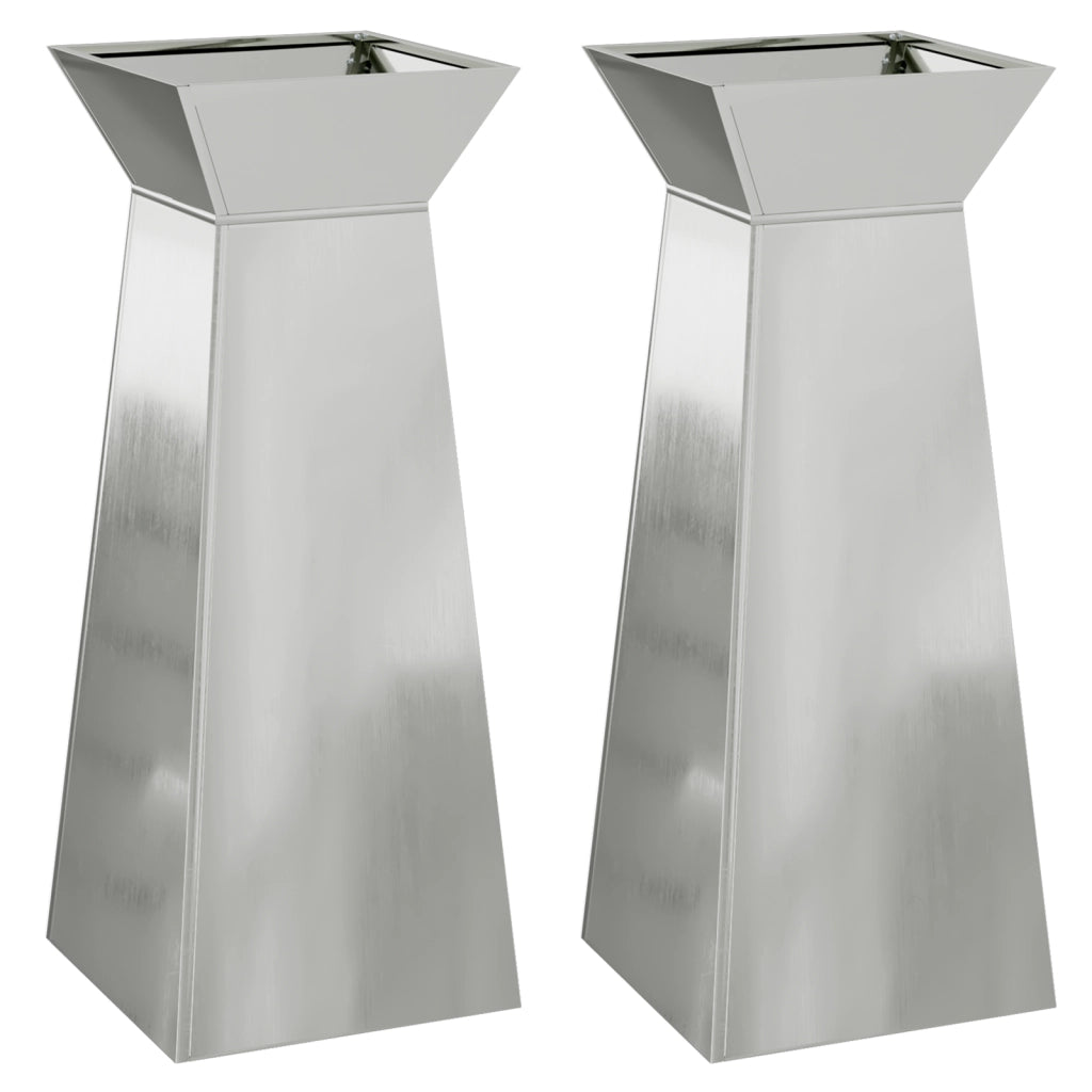 Supporto per Piante Acciaio zincato 40 x 40 x 101 cm Resistente
